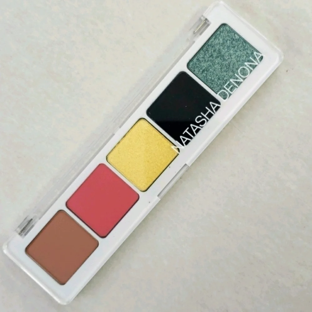 NATASHA Denona Jubilee 5 Eyeshadow Pallette NIB Vibrant Colors